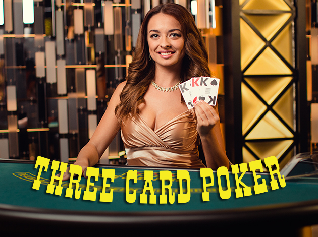 play 3 card poker online