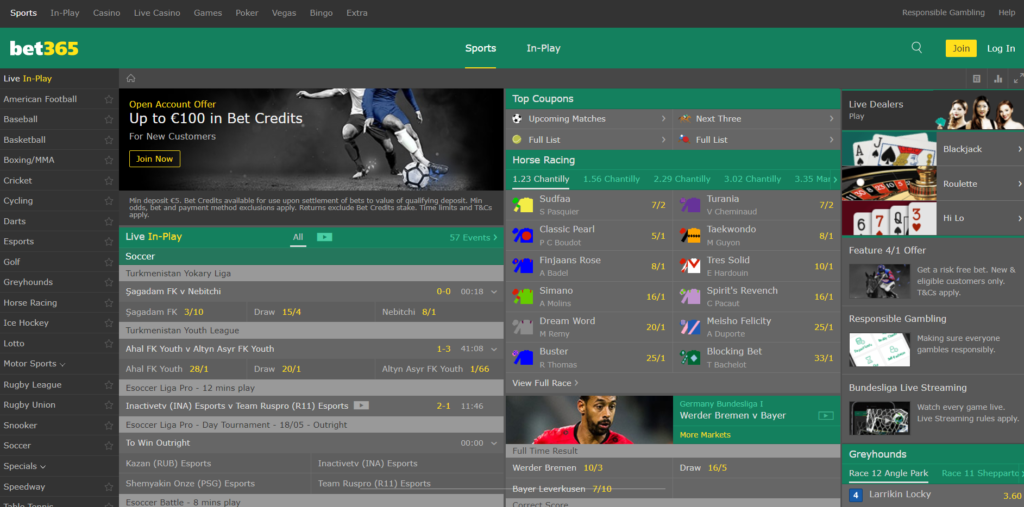 bet365 register